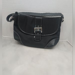 Victoria Secret Black bag. Silver hardware